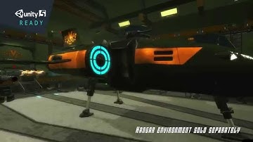 Animated Multi-Function Spaceship with Interior (Spaceship Animations)