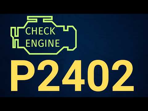 P2402   EVAP Leak Detection Pump Control Circuit High – Causes, Symptoms & Fix