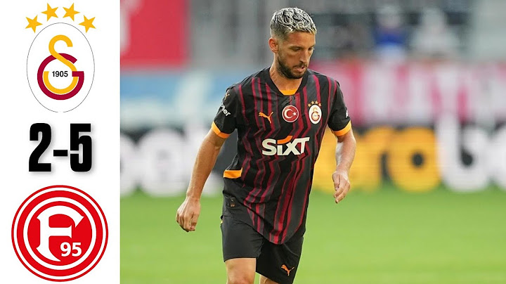 GALATASARAY - FORTUNA DÜSSELDORF (2-5) özet anlatım