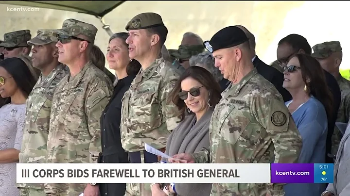 III Corps bids farewell to British general