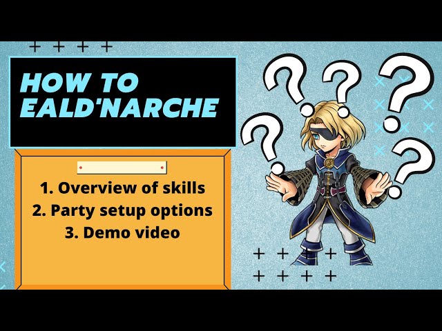 DFFOO GL "How to" Eald'narche- overview & Demo (Timestamp in vid description)