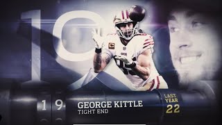 #19: George Kittle (TE, 49ers) | NFL Top 100 Players of 2023