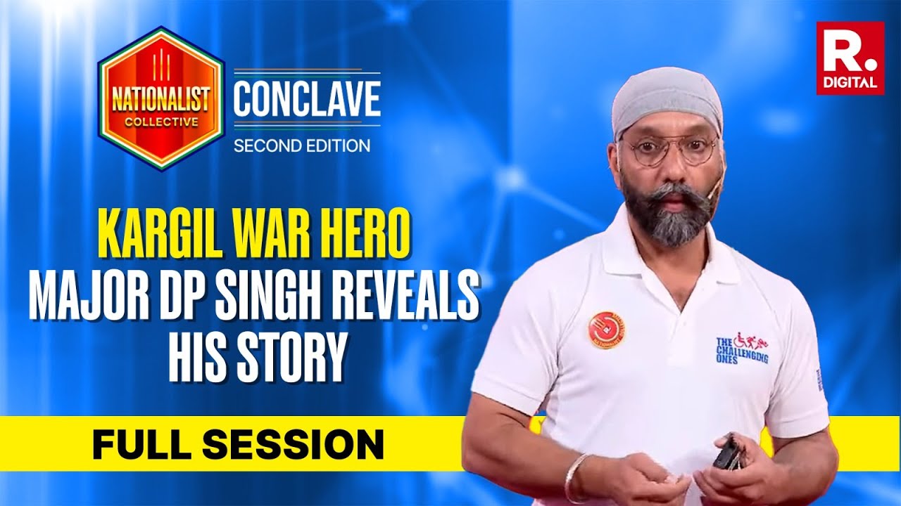 Major DP Singh Reveals His Story | Kargil War Hero | Nationalist Collective Conclave 2.0