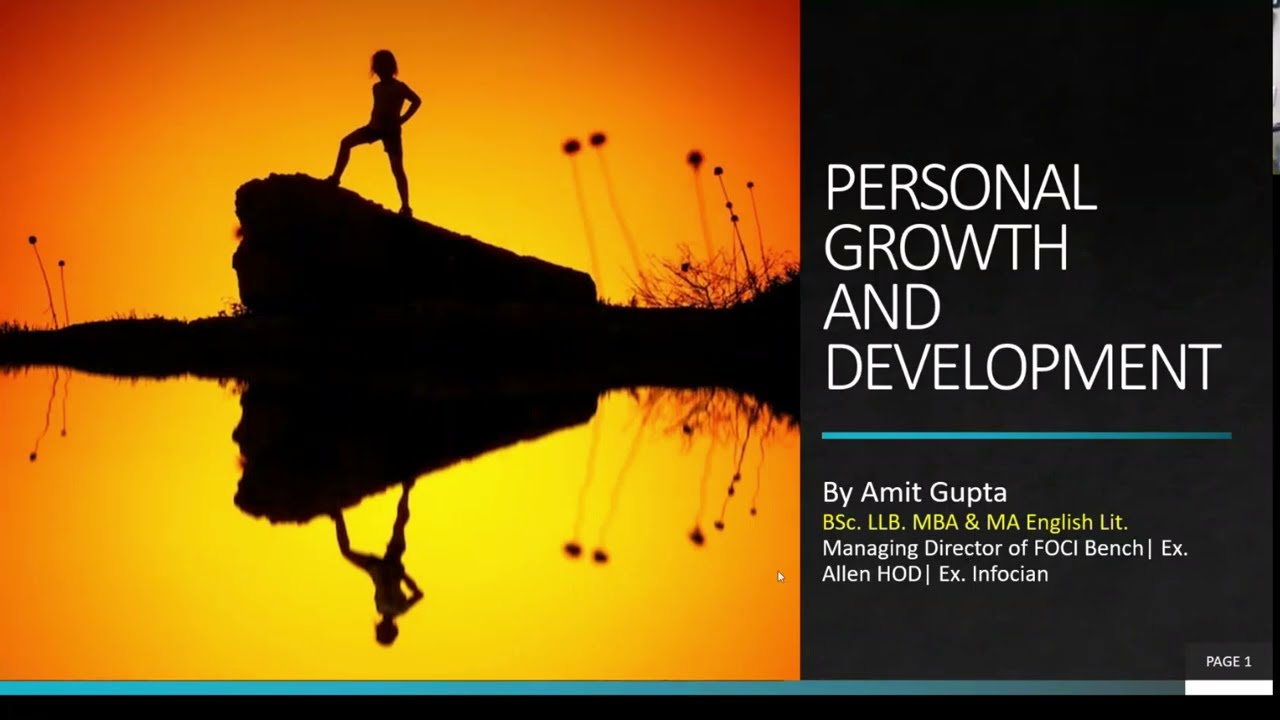 Personal Growth and Development