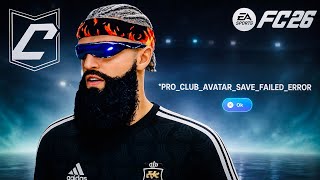 EAFC 26 Pro Clubs: How to Fix Avatar Error & Missing 26k Consumable!