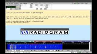 VOA Radiogram 20140426 1600 UTC 17860 kHz