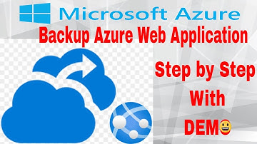 HOW to Azure Web Application (app) Backup and Restore DEMO Step by step