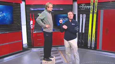 Corby Fisher describing a Ski Jumping immo on Univ...