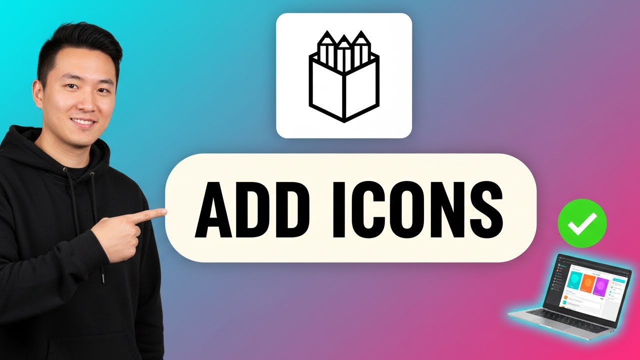 How to ADD ICONS in Penpot (Step by Step) - YouTube