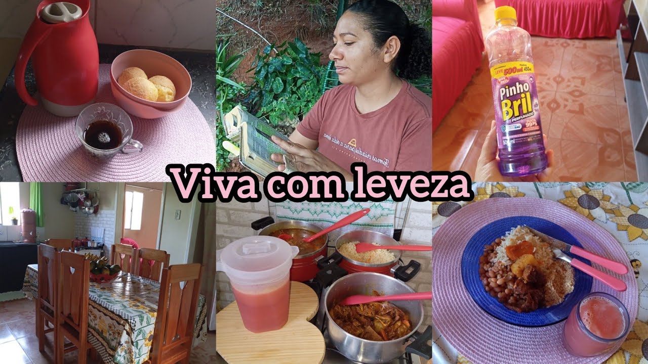 Rotina calma/almoço+devocional+vida tranquila+tempo com Deus 