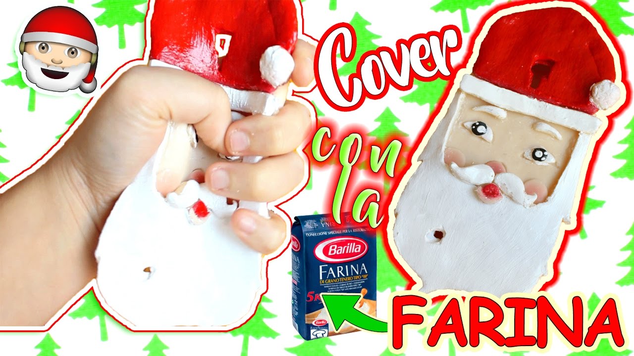 Immagini Natalizie Kawaii.Facciamo Una Cover Babbo Natale Kawaii Con Farina Youtube