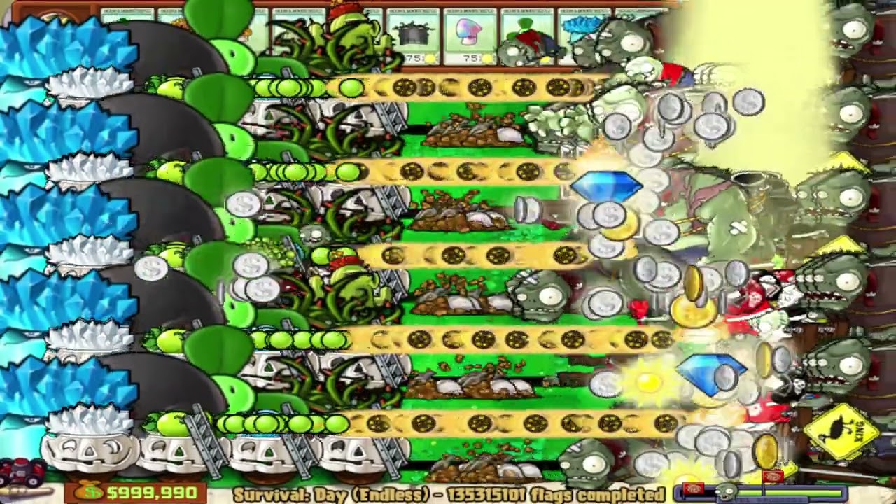 PLANTAS CONTRA ZOMBIS GATLING PEA HACK NO FATAL ERROR 100% PERFECTO HACK