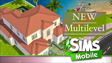 The Sims Mobile ⬆️ 🏣🏗| MULTI-LEVEL WALKTHROUGH | RAISE THE ROOF UPDATE