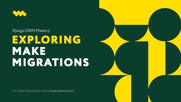 Exploring Makemigrations | Django Migrations | Shaping Database Schemas