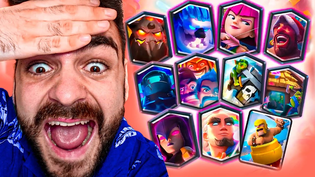 CLASH ROYALE PERO CON SUPERCARTAS😱