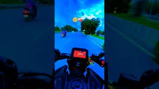 KTM Duke 390 Top Speed Test 🏍️🔥 | Full Throttle Power &amp; Insane Acceleration #viral #shorts
