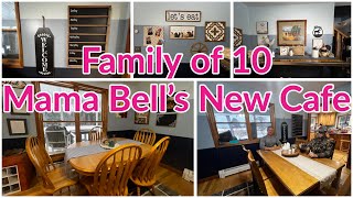 TURNiNG MY HUSBANDS OFFiCE INTO MAMA BELL’S CAFE