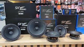 Больше громкости от SKY SOUND ✊ Средначастотник 16 см и 20 см , твиттеры и эстрадные 25 см 10 дюймов