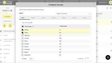 Things Mobile: Comment configurer les Pays de fonctionnement pour une carte SIM IoT et M2M