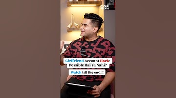 Real Hacking Vs. Ethical Hacking 🔥 Girlfriend Account Hack 😉 #shorts