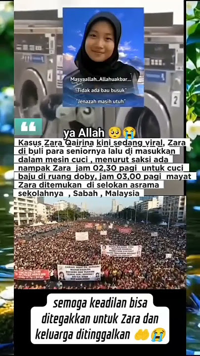 Zara Qarina korban Bullying meninggal #stopbulling #beritaviral #trendingvideo #malaysia