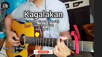 Kagalakan | Guitar Chords Tutorial with lyrics (key of G)