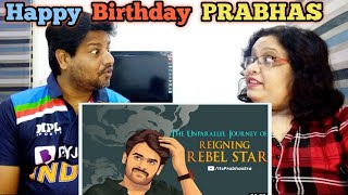 Prabhas Birthday Mashup Reaction | The Unparallel Journey Of Reigning RebelStar with subs | Prabhas