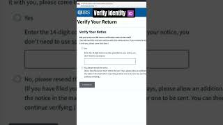 Verifying Identity for 2026 IRS TAX REFUNDS #howto #money #taxseason
