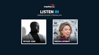Celebrate the power of listening with Wyclef Jean and Jazzy Amra