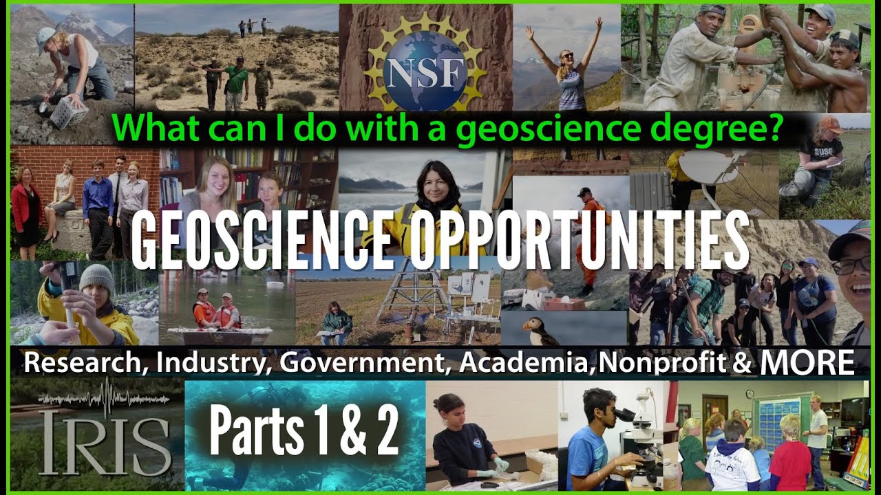 Link to a video about careers in the geosciences