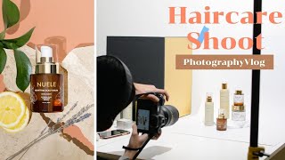 Haircare Product Photography Vlog | Nature Inspired, Minimal Setups and Styling, Hand Modeling