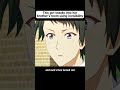 This girl sneaks into her brother’s room using invisibility#anime #animeweeb #animehumor #animes