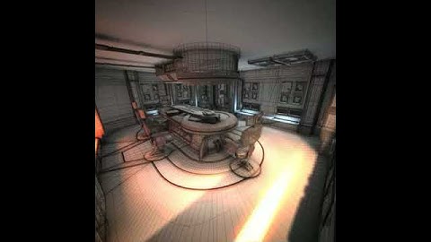 Spaceship Interior HD 1 3D model from CGTrader.com