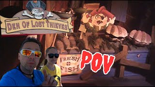 Den of Lost Thieves Indoor Dark Ride On-Ride POV Indiana Beach Monticello Indiana Ride & Review