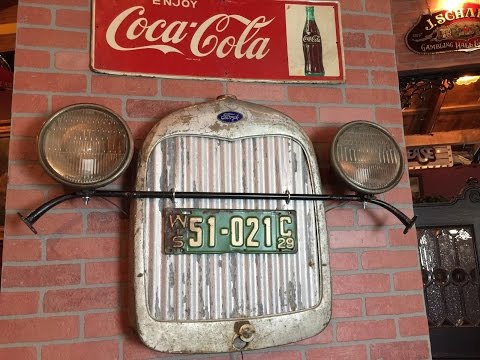 Vintage Automotive Wall Art
