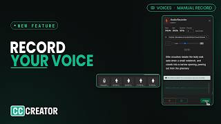 How to Record Your Own Voiceover in Closed Caption Creator