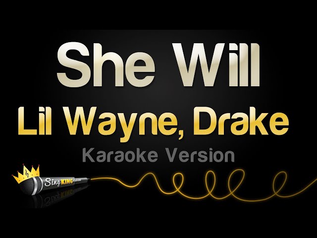 Lil Wayne, Drake - She Will (Karaoke Version)