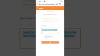 Tutorial of using Temple Wallet Extension on Mises Browser screenshot 5
