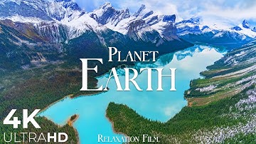 Planet Earth 4K • Beautiful Nature Relaxation Film with Peaceful Music | Ultra HD