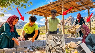 New house with Hussein and Fereshteh: Implementation of the shade plan🌞🏖