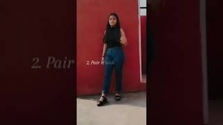 easy way to style your basic black outfit in 3 different ways #shorts #youtube #fashion #kajolgupta