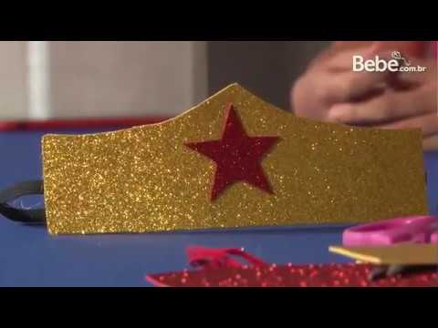 Passo a passo: acessórios de Carnaval para crianças