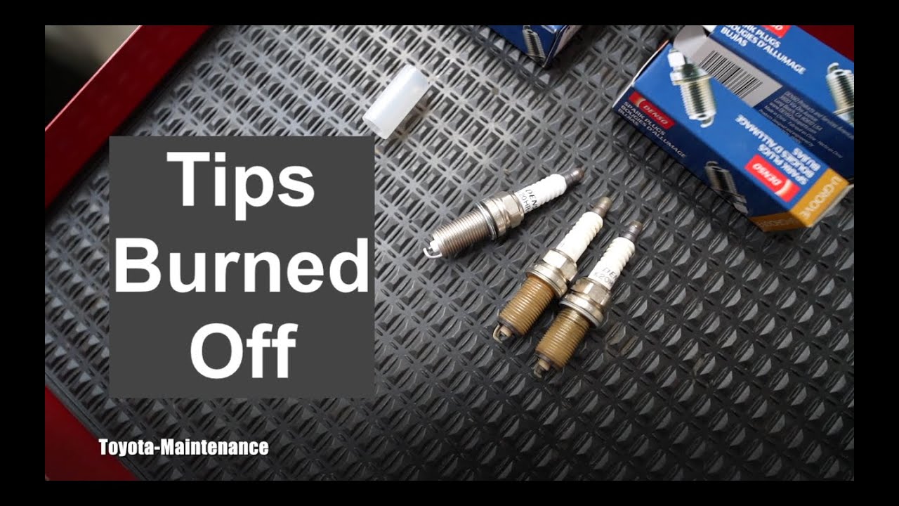 Spark Plug Electrode Burned Away