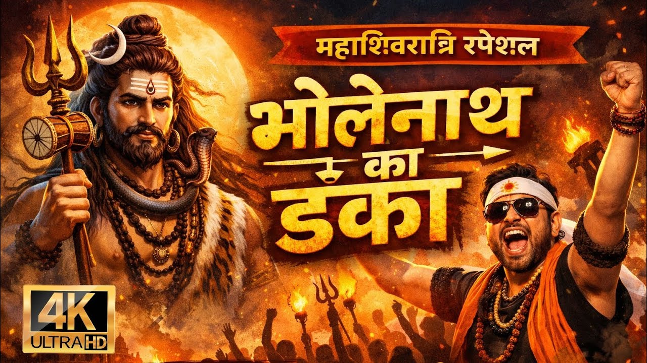 “BHOLE KA DANKA 🔱 Mahashivratri Rap 2026 | Har Har Mahadev Rap Song”