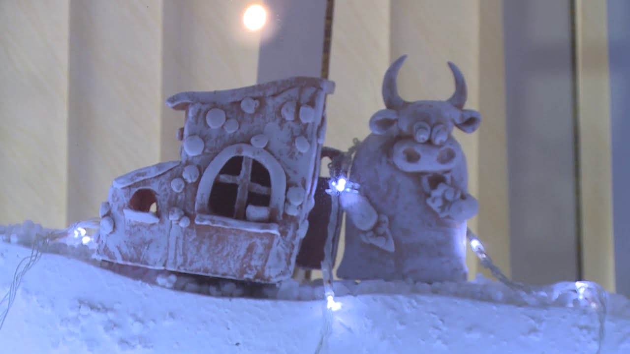 Новогодние окна Могилева [БЕЛАРУСЬ 4| Могилев] - YouTube