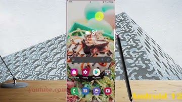 Samsung Galaxy S22 Ultra : How to set Lock screen Wallpaper services as Dynamic Lock screen