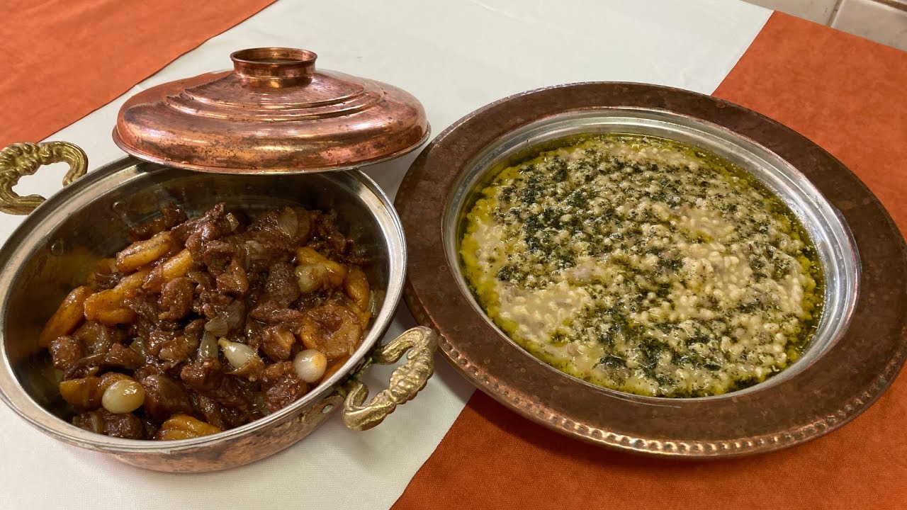 Osmanlı Saray Mutfağından KAYISILI KUZU YAHNİ