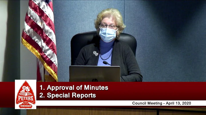 Peters Township Council - Regular Meeting - April 13, 2020