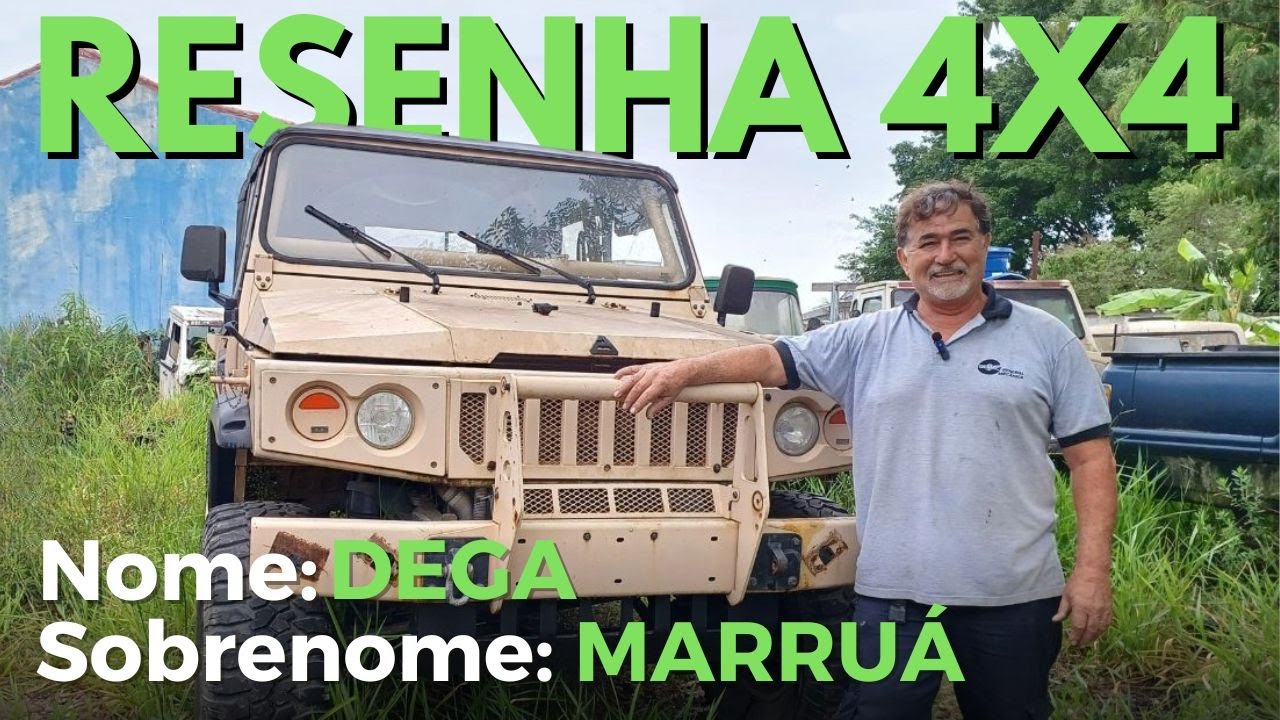 Dejair Nogueira, o Dega, e Sua Conexão com o Agrale Marruá