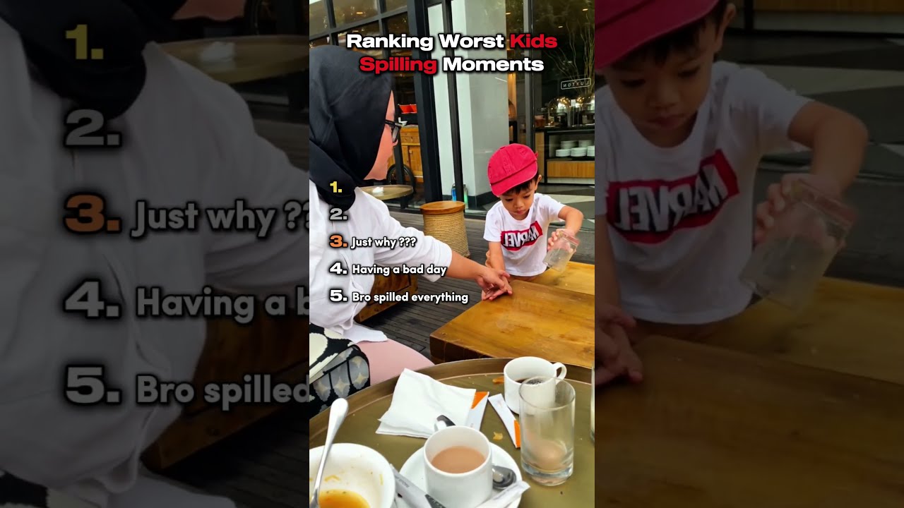 Ranking Worst Kids Spilling Moments